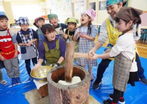 「おもちつきをしたよ♪」の画像