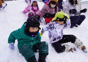 「「雪遊びの会」がありました！」の画像