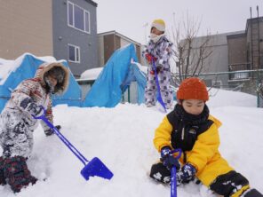 「「雪遊びの会」がありました！」の画像