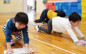 「三学期最後の大掃除をしたよ！」の画像