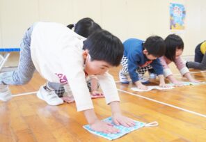 「三学期最後の大掃除をしたよ！」の画像