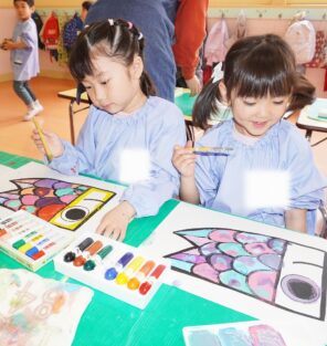 「子どもの日「こいのぼり」を製作したよ♬」の画像