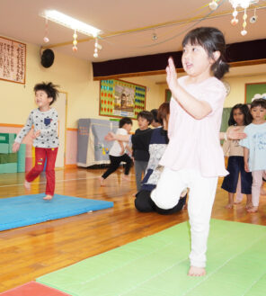「たいいく教室頑張ります！」の画像