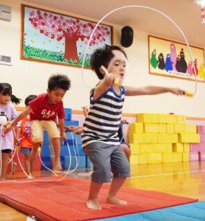 「夏休みたいいく教室も頑張ります♪」の画像