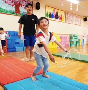 「夏休みたいいく教室も頑張ります♪」の画像