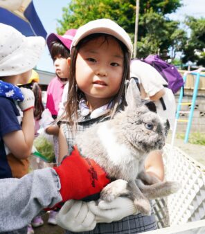 「夏休み！「うさぎのお世話」を頑張ります！その①」の画像