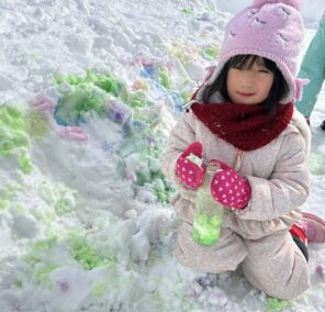 「いろみず遊びをしたよ♪」の画像