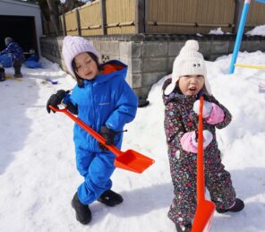 「ゆき遊びの会が開催されました！」の画像