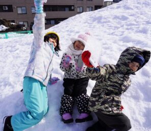 「ゆき遊びの会が開催されました！」の画像