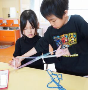 「『あやとりパーティー』が開催されました♬」の画像