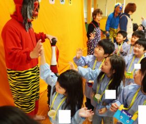 「鬼はそ～と！せつぶん豆まきです！」の画像